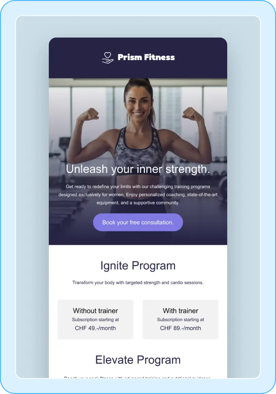 Modèle de newsletter model-1