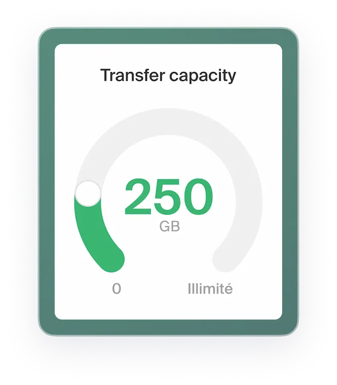 Slider fino a 250 GB