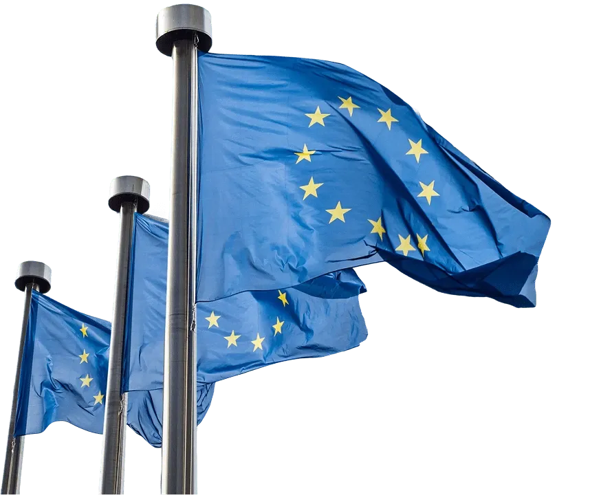 Immagine della bandiera europea