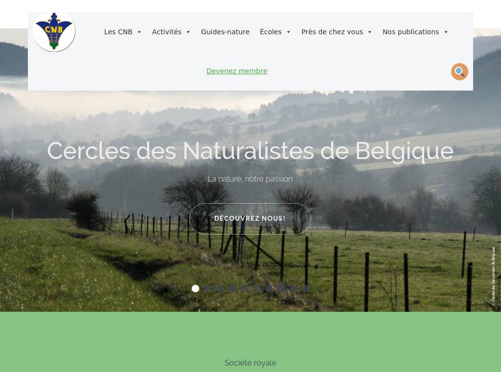 http://www.cercles-naturalistes.be