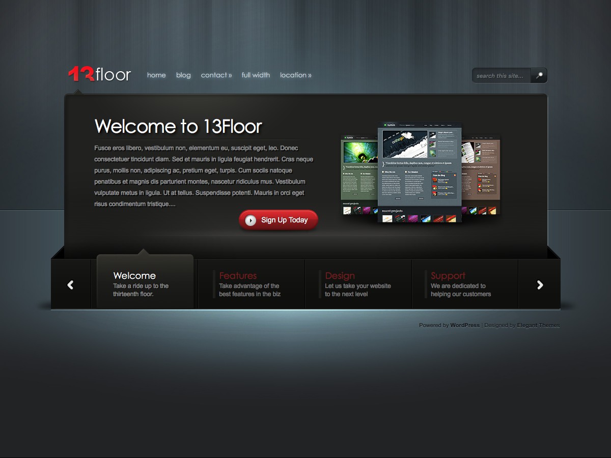 Unsere WordPress-Themes - 13Floor