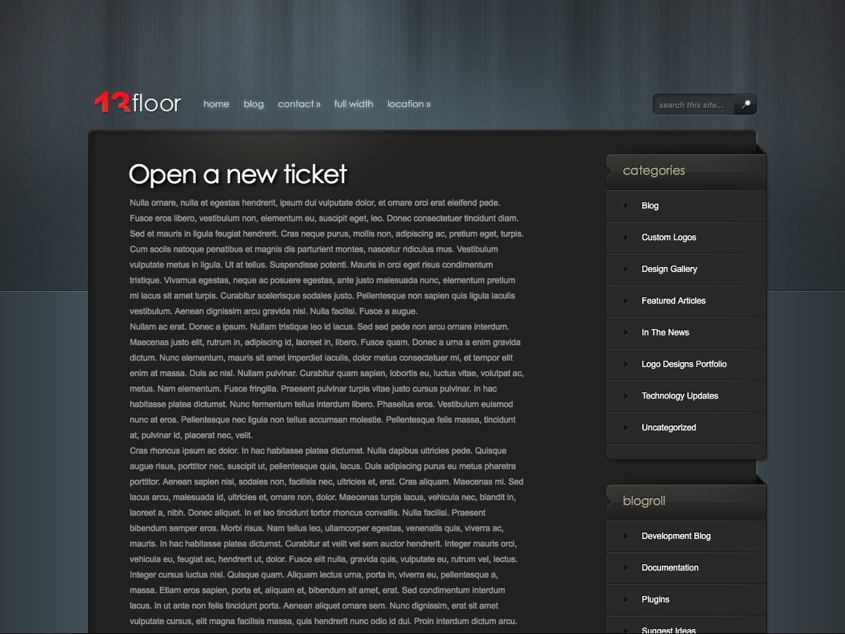 I nostri temi Wordpress - 13Floor