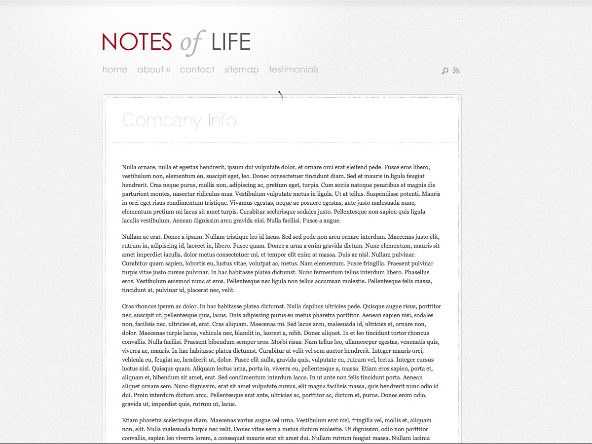 Our WordPress themes - DailyNotes