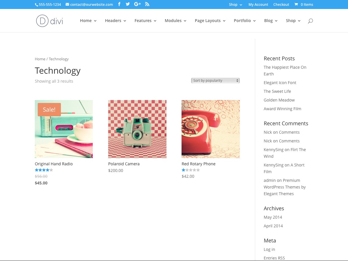 Our WordPress themes - DiviTheme
