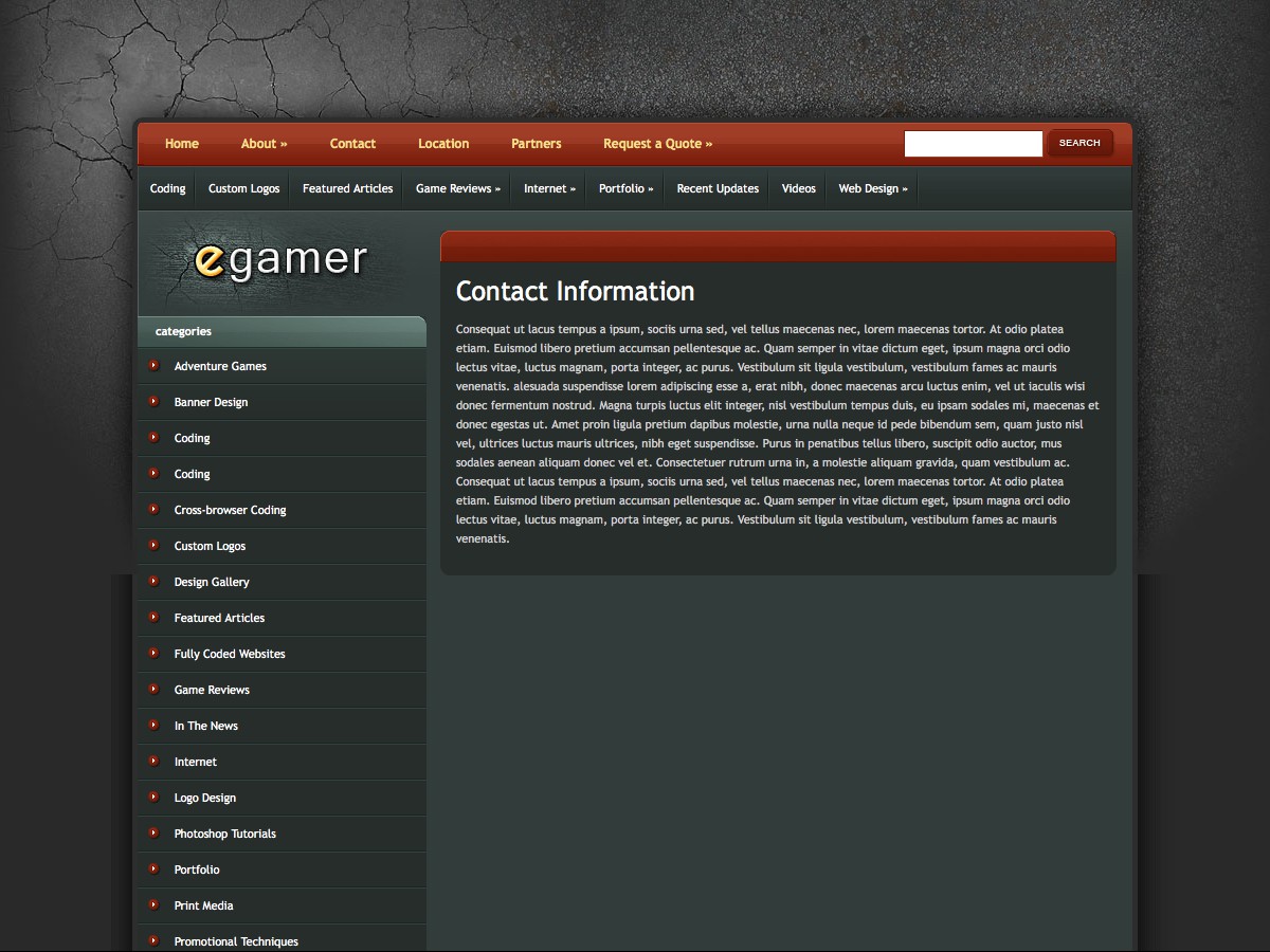 Our WordPress themes - eGamer