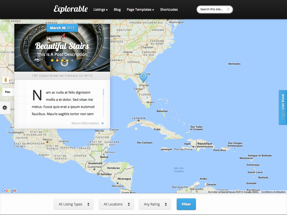 I nostri temi Wordpress - Explorable
