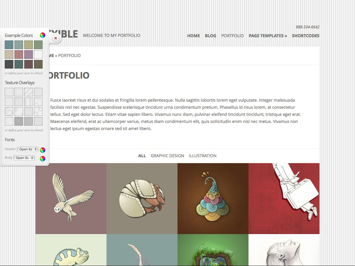 I nostri temi Wordpress - Flexible