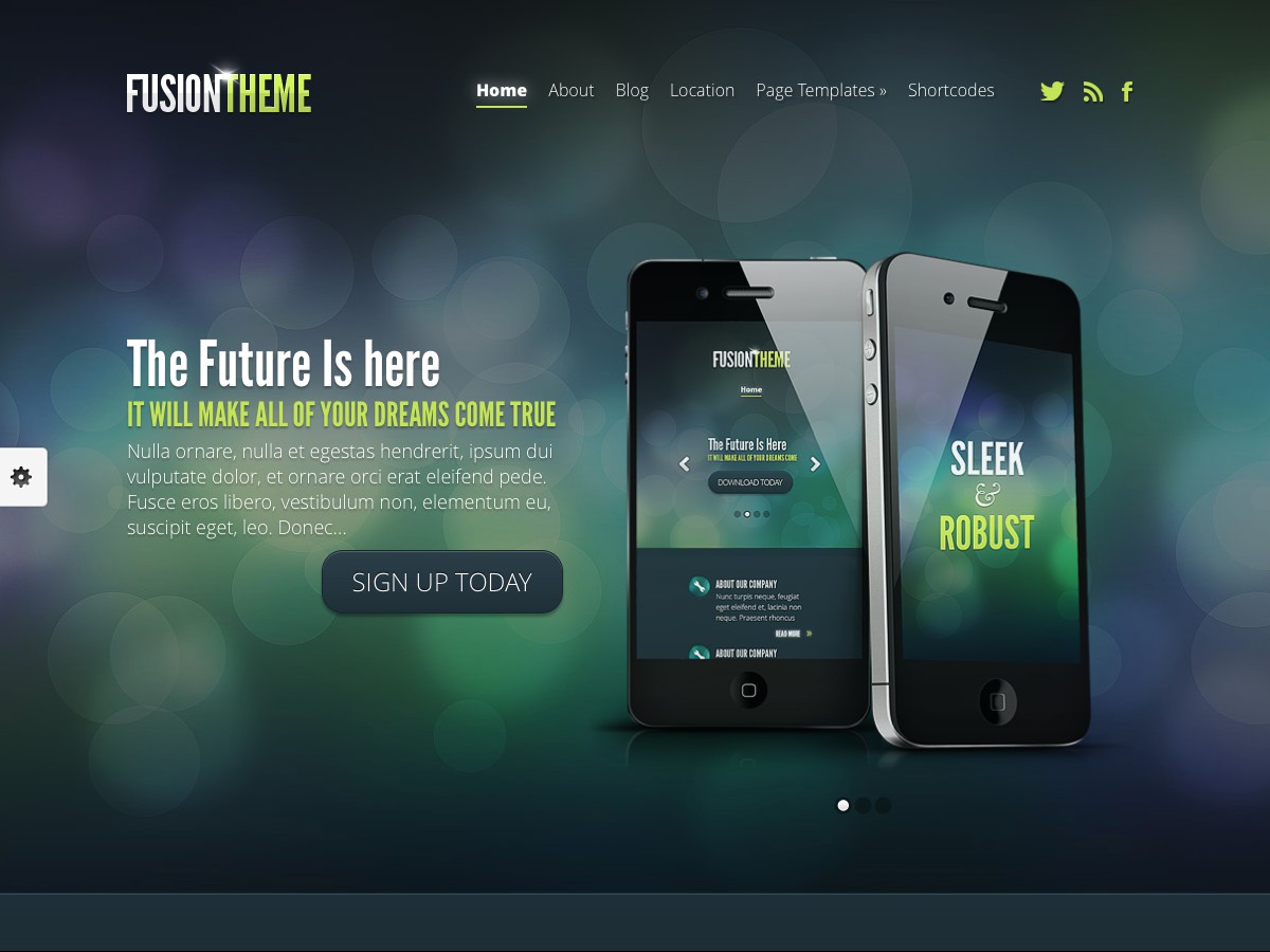 Unsere WordPress-Themes - Fusion