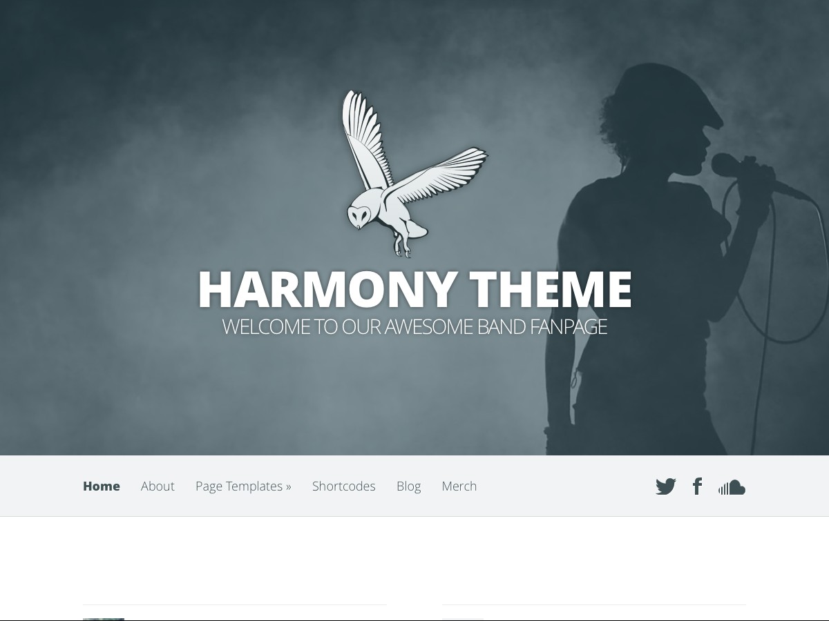 Nuestros temas WordPress - Harmony