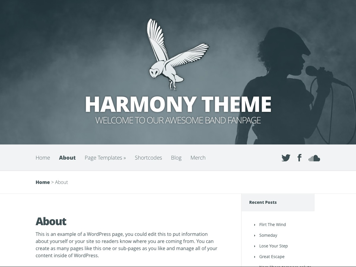 Unsere WordPress-Themes - Harmony