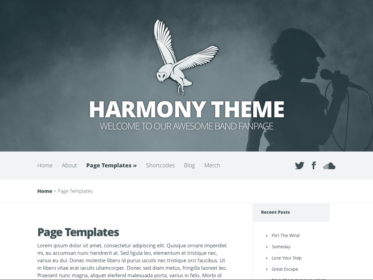 I nostri temi Wordpress - Harmony