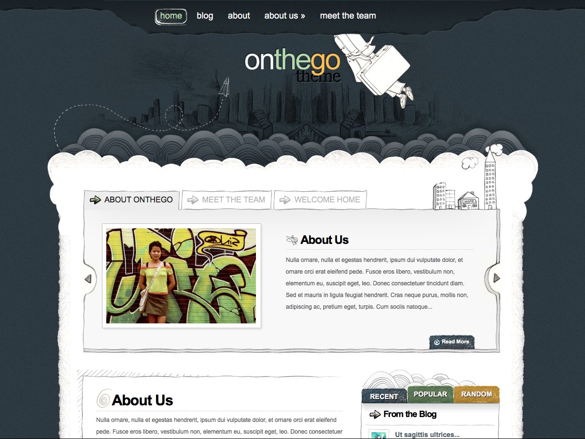Our WordPress themes - OnTheGo