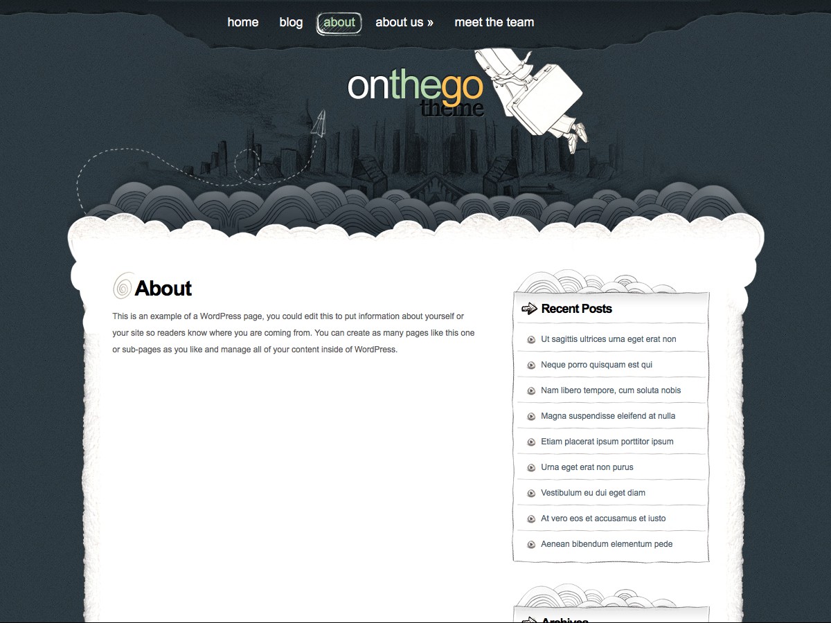 Nuestros temas WordPress - OnTheGo