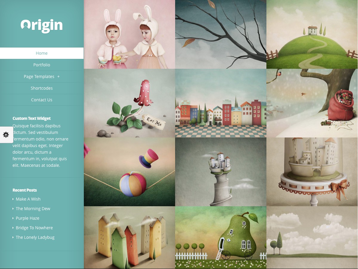Unsere WordPress-Themes - Origin