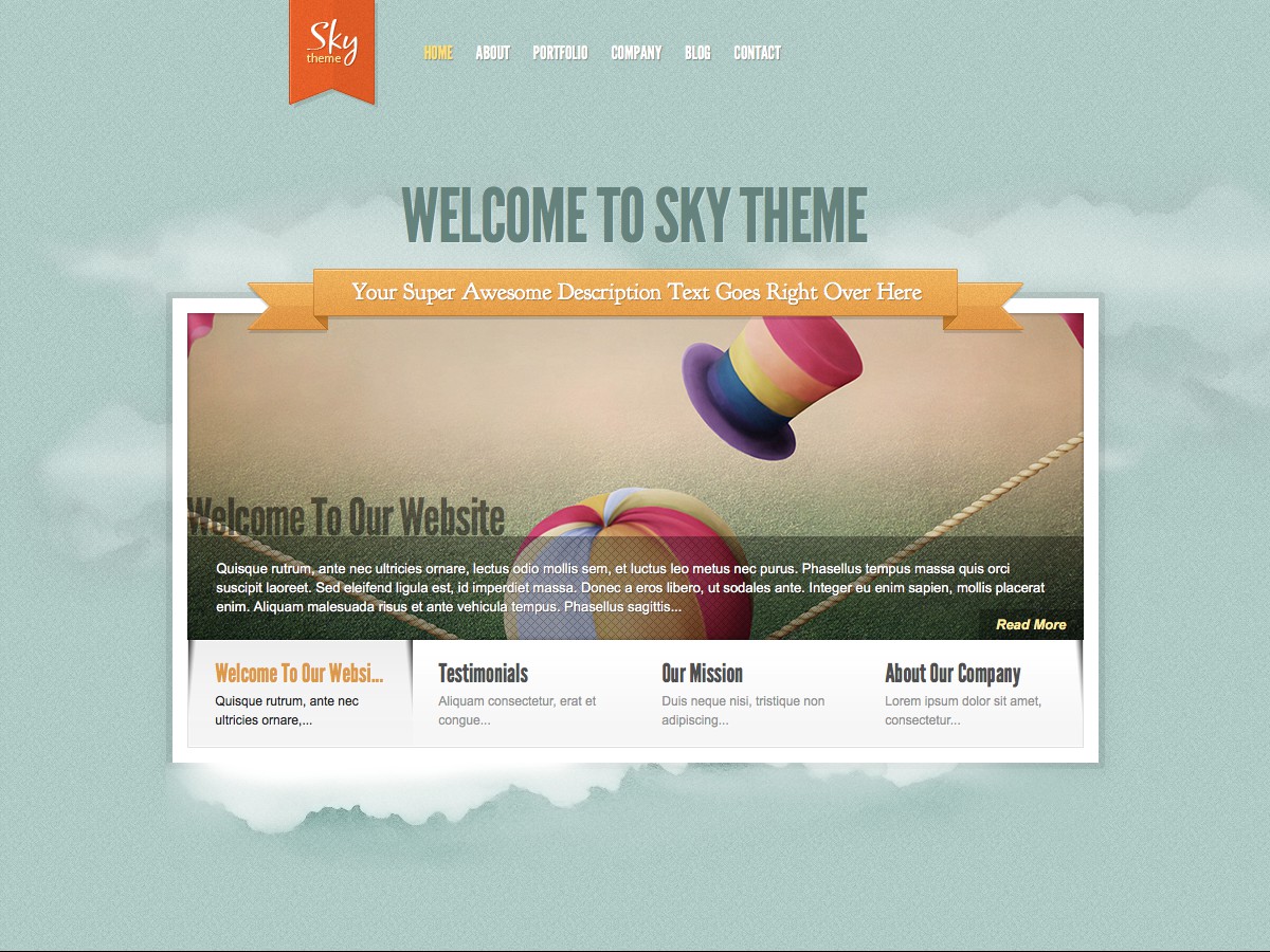 Nuestros temas WordPress - Sky