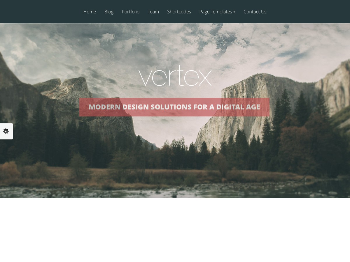 Nos thèmes WordPress - Vertex